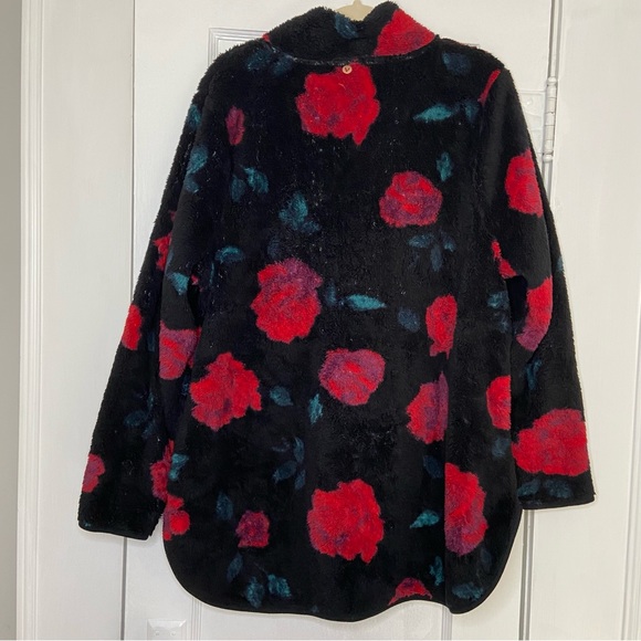 LIVI Half-Zip Sherpa Pullover in Solstice Rose size 18/20 - Picture 6 of 15